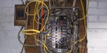 Panel badly wired by homeowner