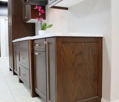 Cherry FULL Overlay ELEMENTS cabinetry