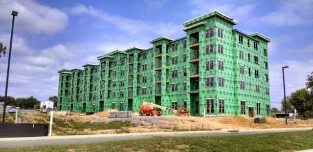 Large commercial construction.