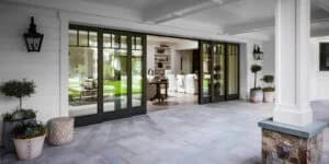 Exterior patio doors installed on a Northern Virginia home by NOVA Installations