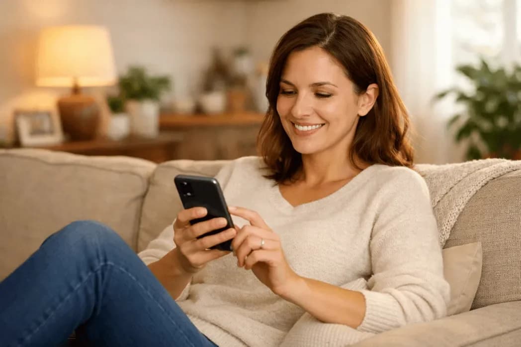 Homeowner easily requesting service