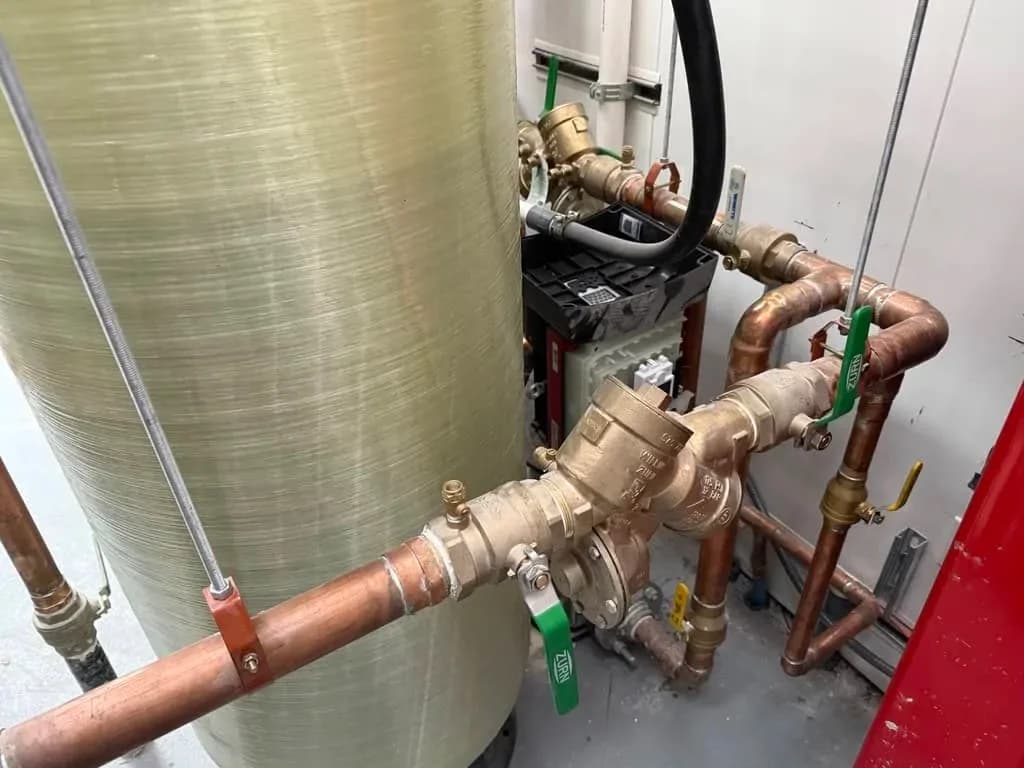 Gas line evaluation in Sandy