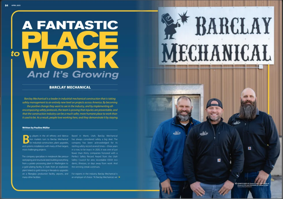 Barclay Mechanical A Fantastic Place to Work