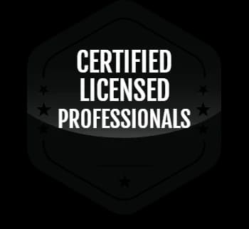 Certified Licensed badge