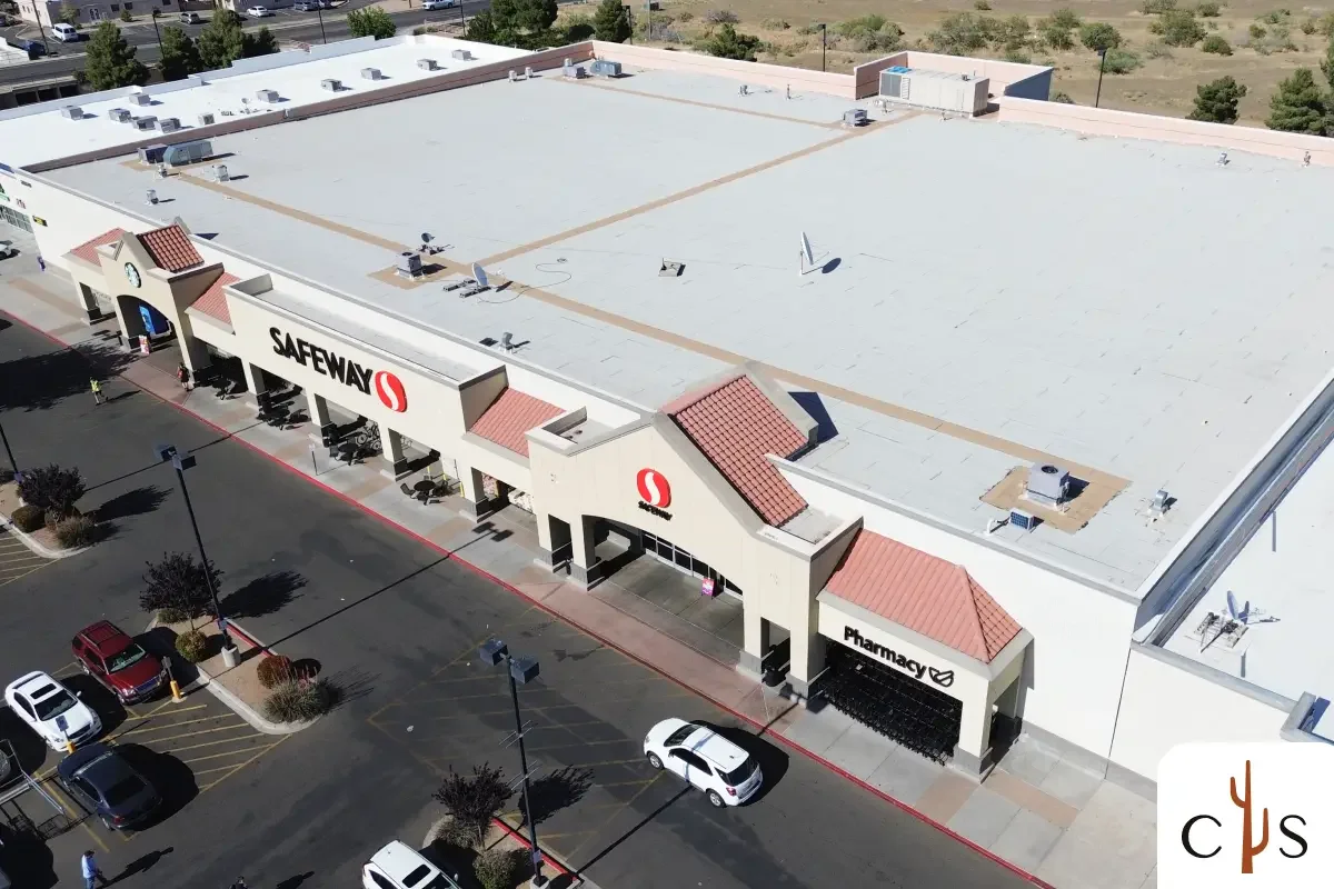 Safeway Roof/Stucco Work