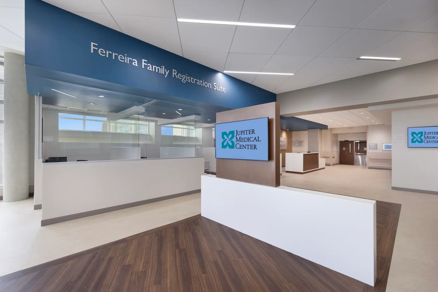 Jupiter Medical Center Registration Area
