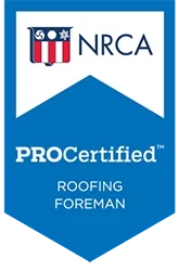 procertified roofing foreman