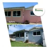 bowman painting before & after