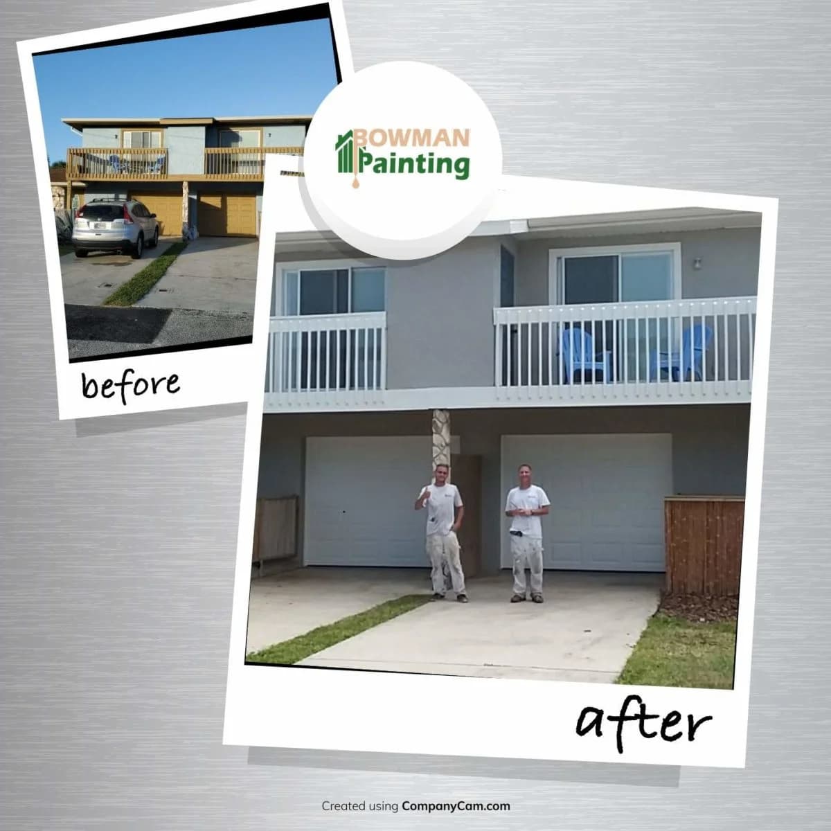painting project before & after