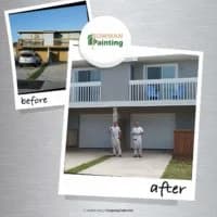 painting project before & after