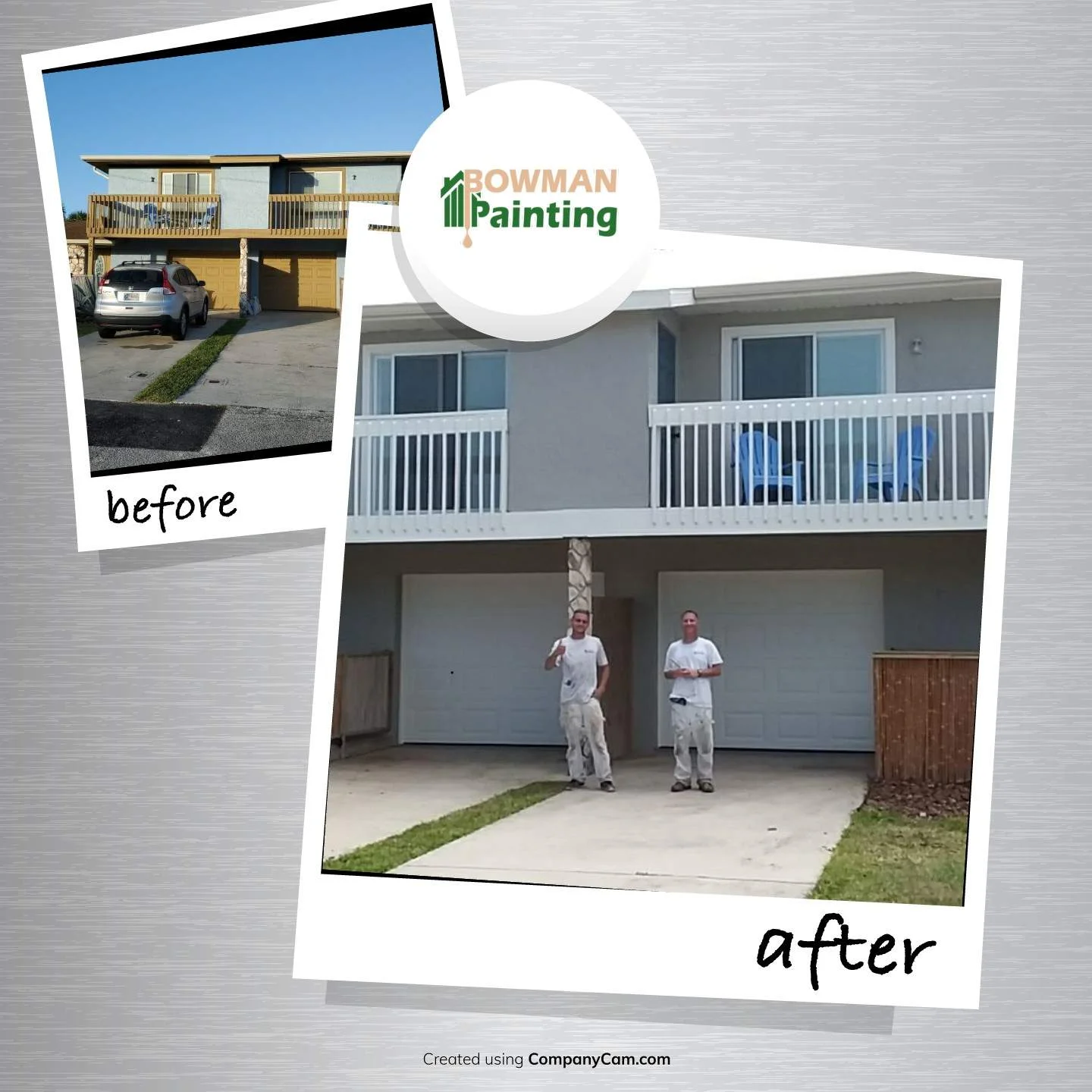 painting project before & after