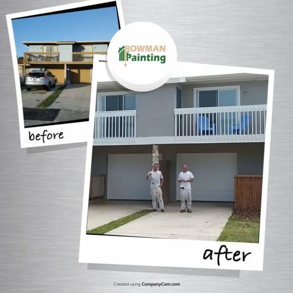 painting project before & after
