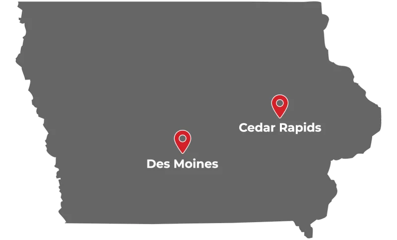 Service Area of Robison Construction