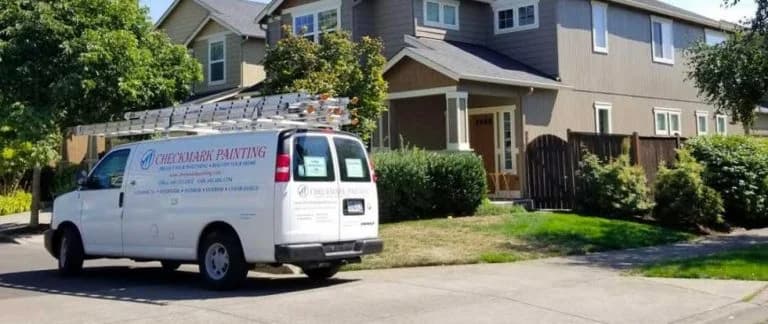 Checkmark Painting Van