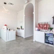 Beem Light Sauna polished concrete (Fort Worth)
