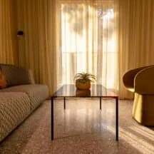Polished concrete floor
