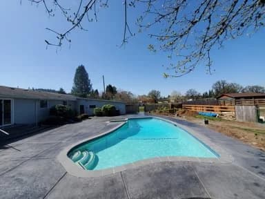 Wonderful Refinished Pool Deck for a homeowner to enjoy