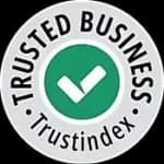 Trustindex trusted business certification logo