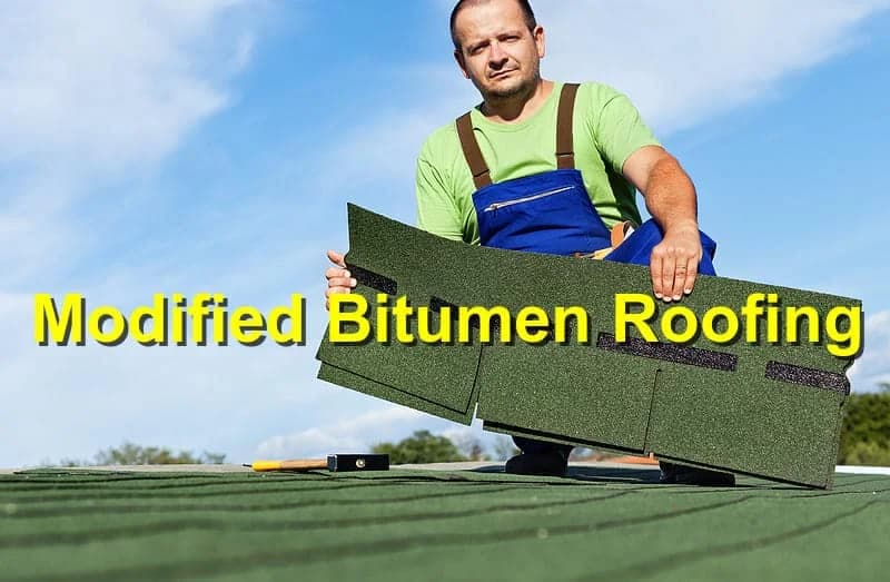 Modified bitumen roofing