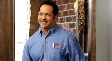 Trane technician for AC &heating repair Las Vegas for a residential cooling system