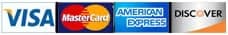 We Accept Credit Cards