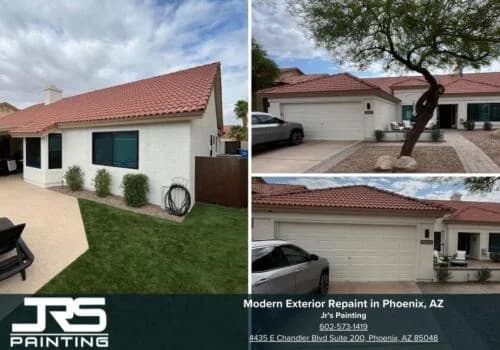 Modern Exterior Repaint in Phoenix, AZ
