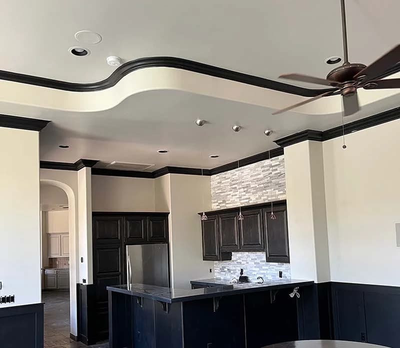 interior residential kitchen Jr's painting