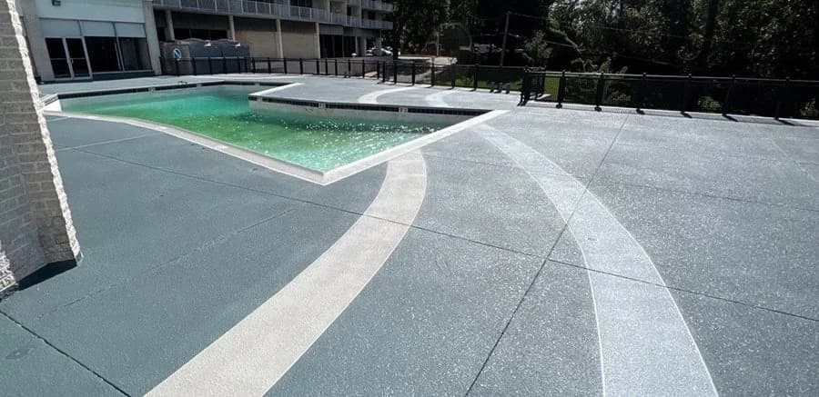 Baltimore Apartments, Pool Deck Coating
Test
SUNDEK of Washington