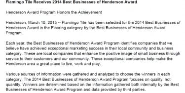 best tile flooring henderson