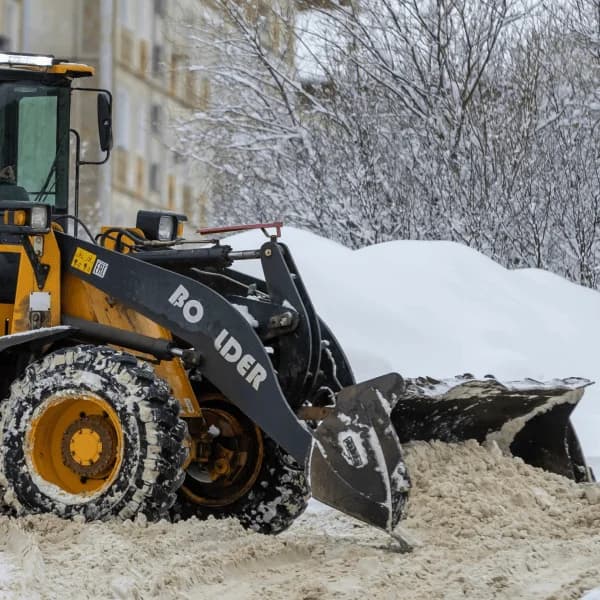 ongoing site clearing