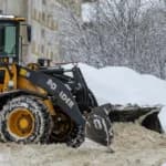 ongoing site clearing