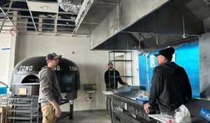 Tono Pizzeria & Cheesesteaks commercial HVAC ventilation installation - Binder Heat & Air