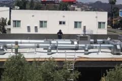 Commercial installation for an office