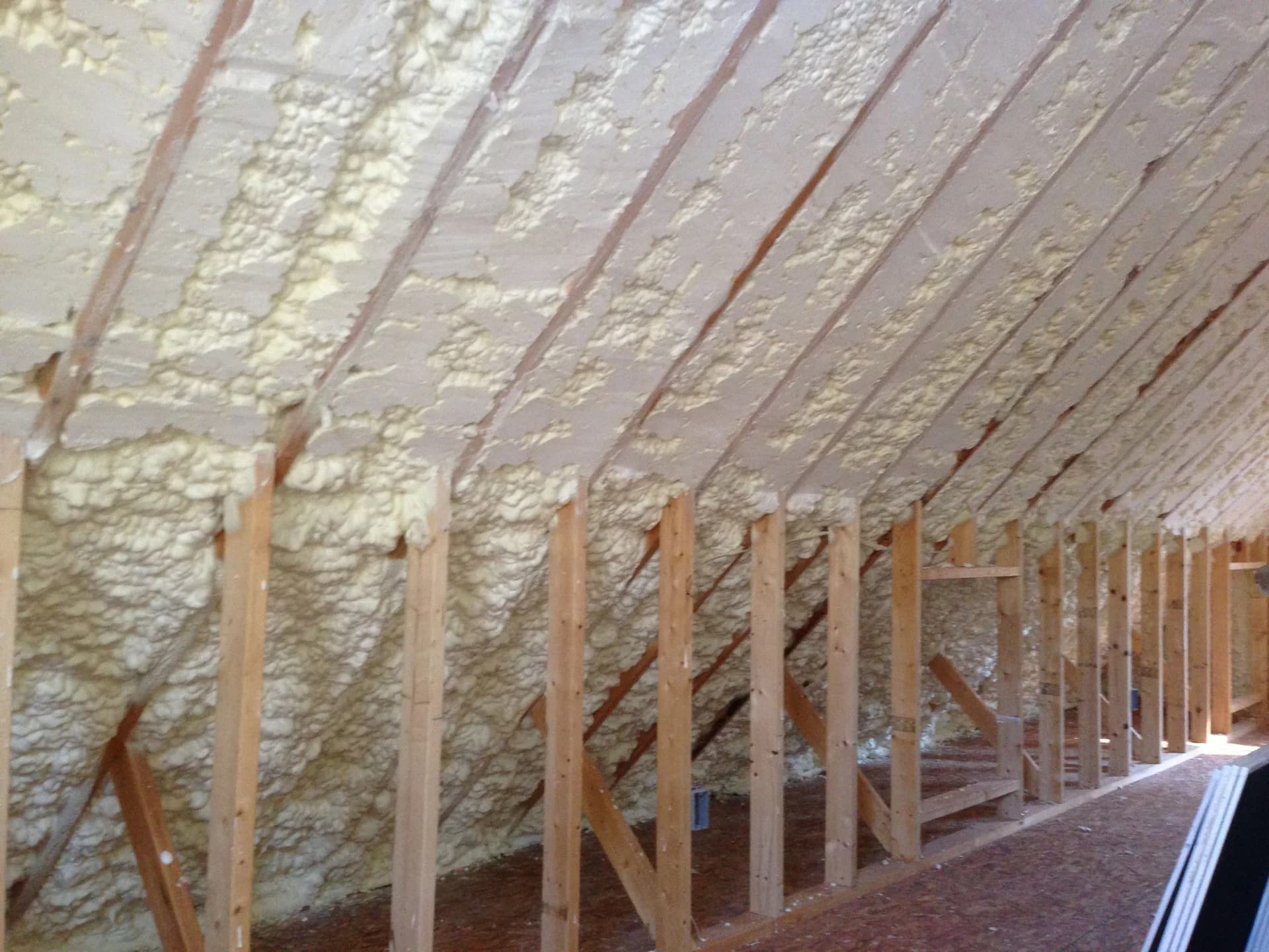 Attic Spray Foam Insulation