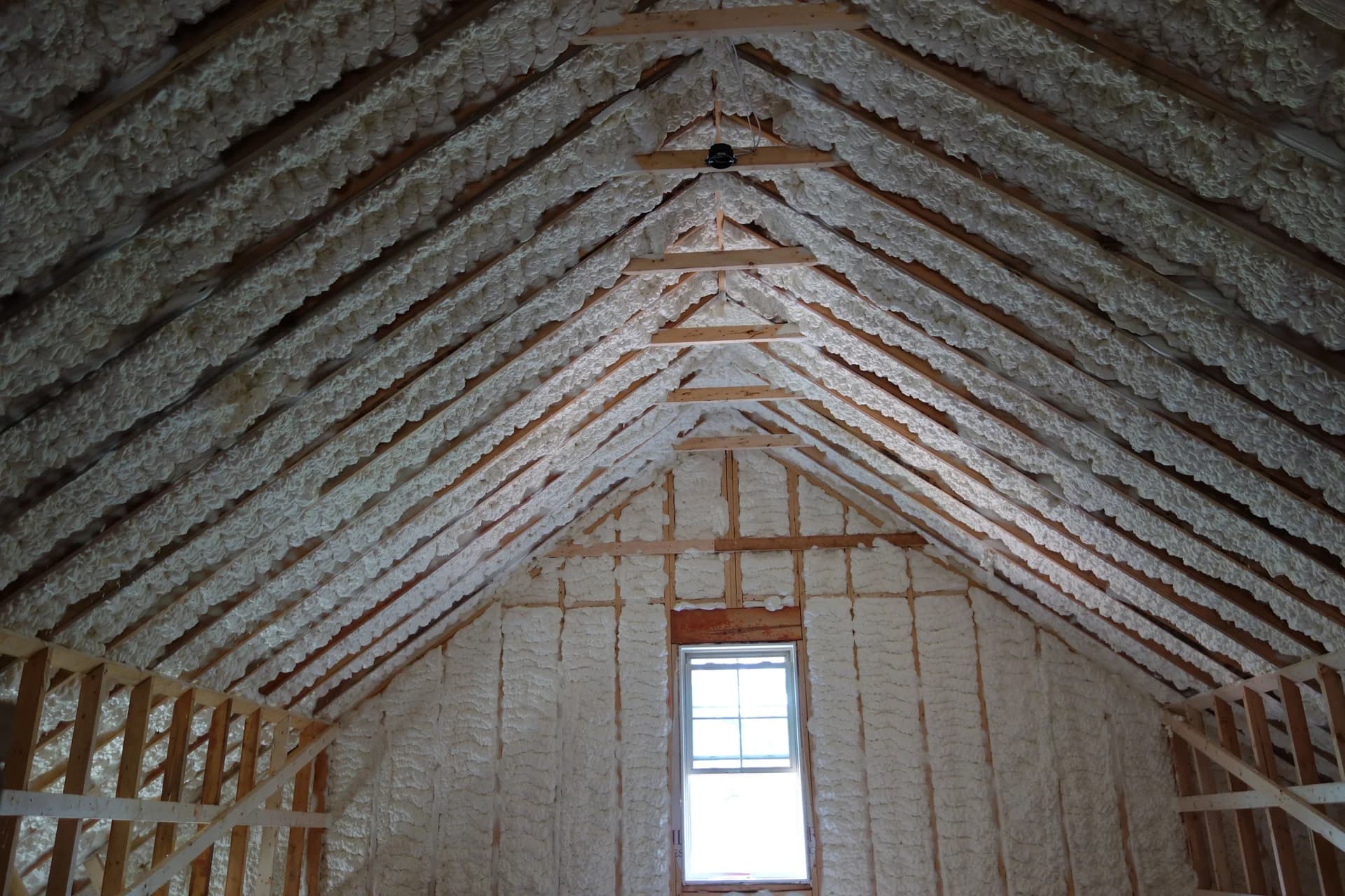 Attic Spray Foam Insulation