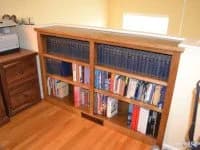 bookshelves library
