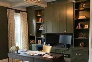 custom office cabinets