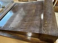 stained wood