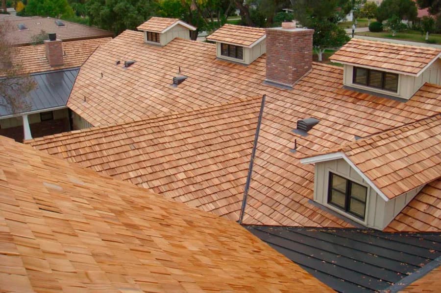 Natural Cedar Roofing, Residential