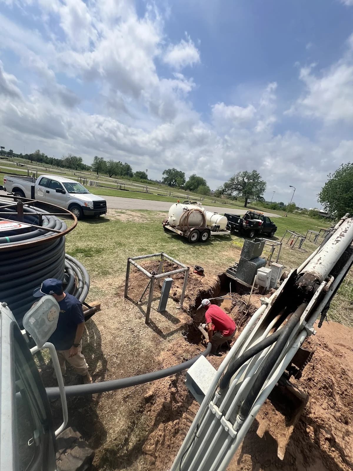 sewer line boring trenchless sewer installation Oklahoma HDD underground contractor