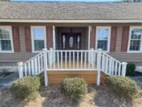 painting exterior trim on house