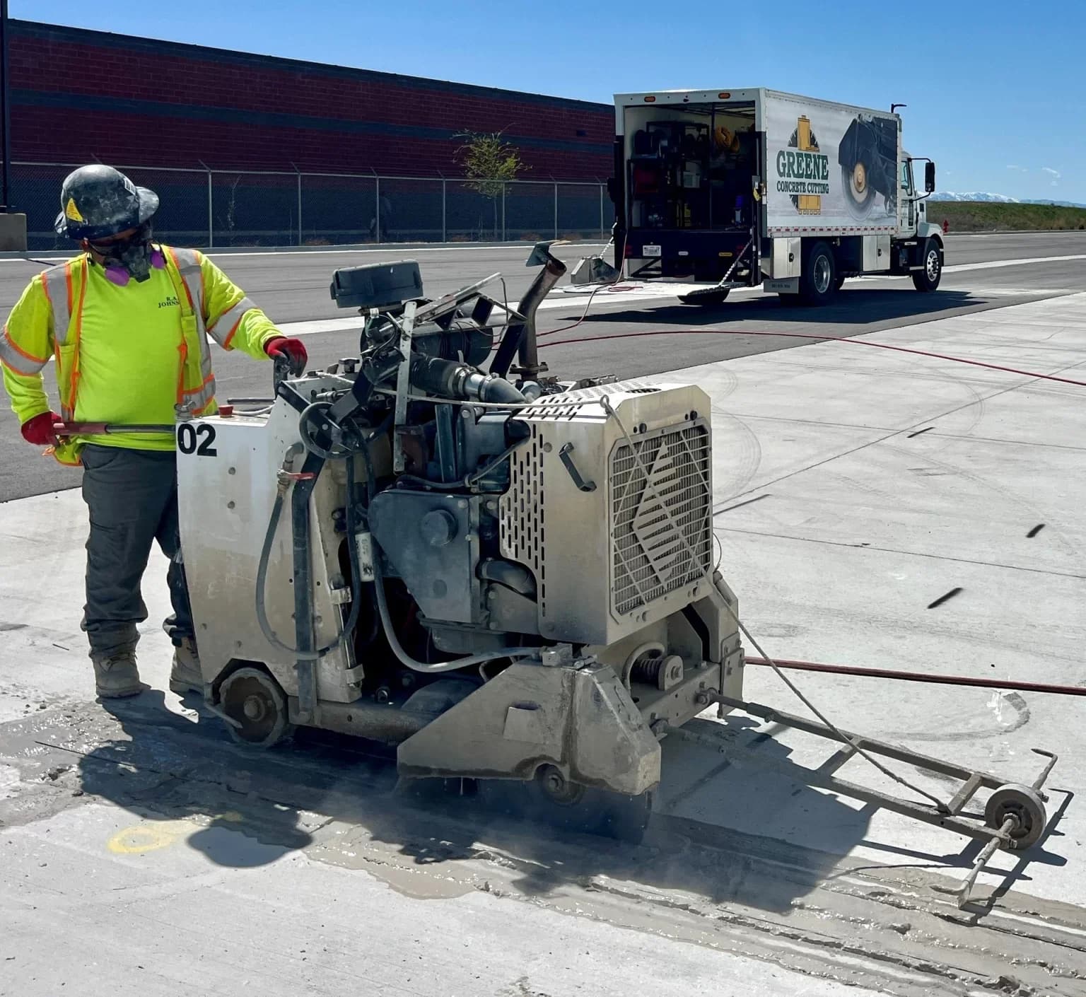 Greene Concrete Cutting portfolio photo