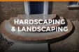 Hardscaping landscaping concrete entry steps