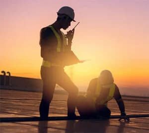 Roof inspection image