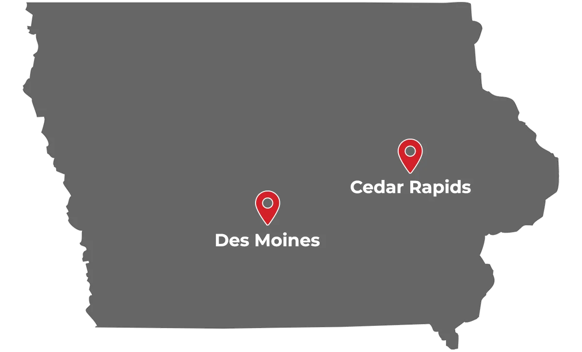 Service Area of Robison Construction