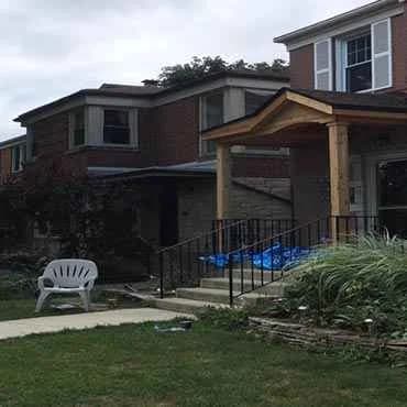 New Cedar Front Porch