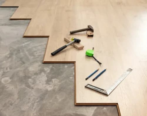 laminated floor