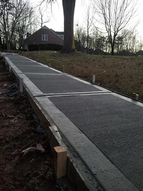 Concrete Walkway in Charlotte