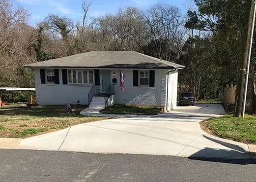 Concrete Driveway in Charlotte