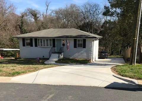 Concrete Driveway in Charlotte